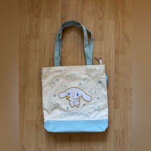 Cinnamoroll Tote bag with zipper